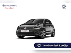 Volkswagen Polo - 1.0 TSI 95 5MT R-Line Edition | 'App-Connect' draadloze smartphone integratie | Achterlich