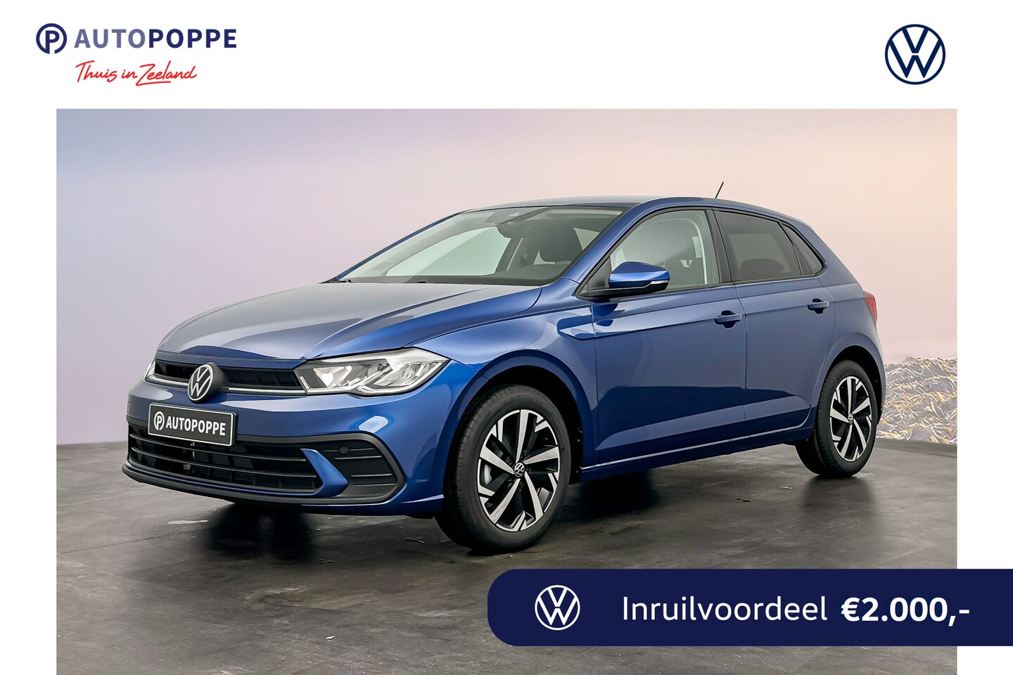 Volkswagen Polo - 1.0 TSI 95 7DSG Life Edition | 'App-Connect' smartphone integratie | Airconditioning autom - AutoWereld.nl