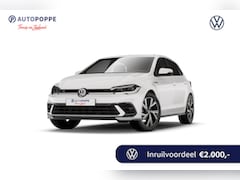 Volkswagen Polo - 1.0 TSI 95 7DSG R-Line Edition | 'App-Connect' draadloze smartphone integratie | Achterlic