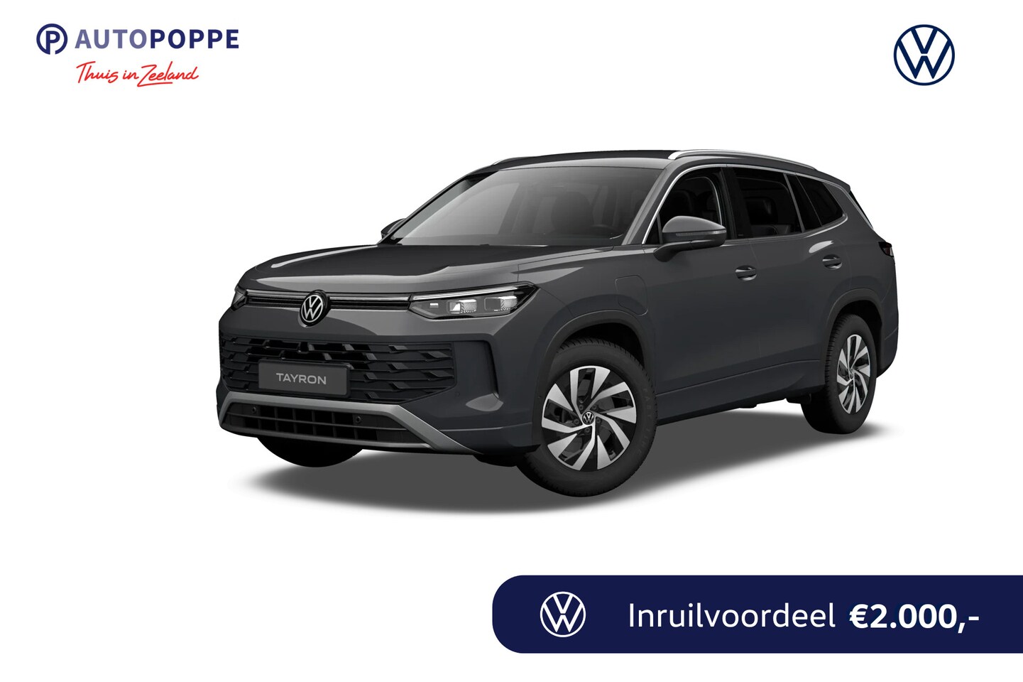 Volkswagen Tayron - 1.5 eHybrid 204 6DSG Life Edition | 'App-Connect' draadloze smartphone integratie | Automa - AutoWereld.nl