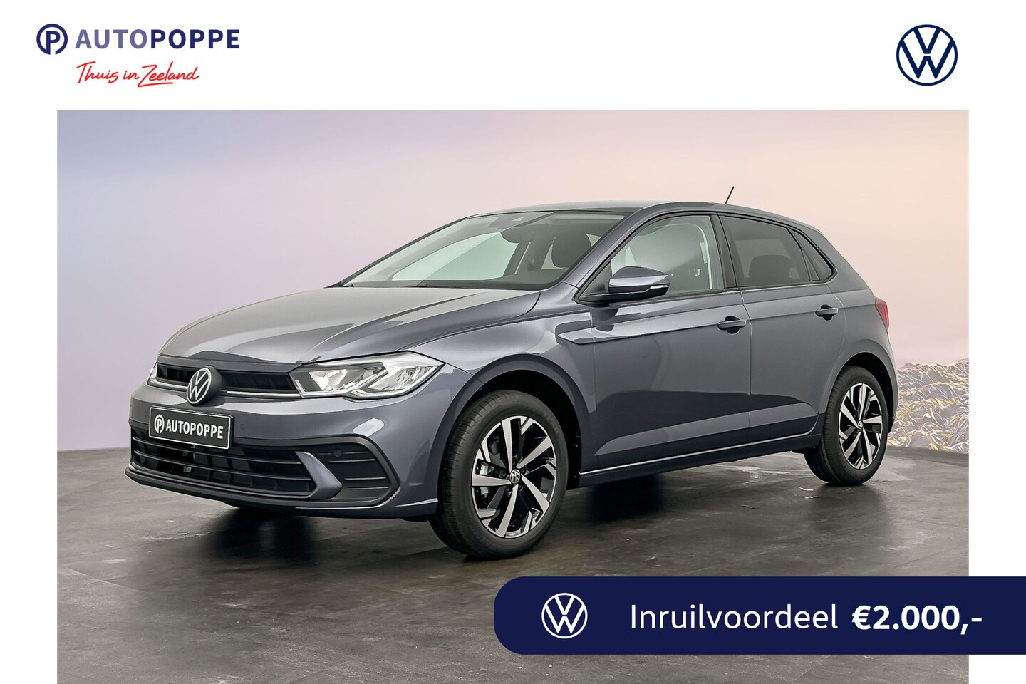 Volkswagen Polo - 1.0 TSI 95 7DSG Life Edition | 'App-Connect' smartphone integratie | Airconditioning autom - AutoWereld.nl