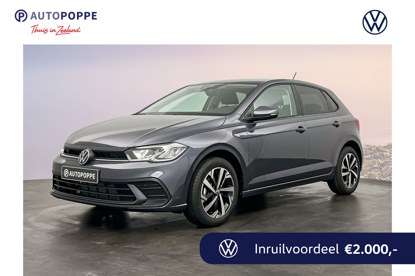 Volkswagen Polo - 1.0 TSI 95 7DSG Life Edition | 'App-Connect' smartphone integratie | Airconditioning autom - AutoWereld.nl