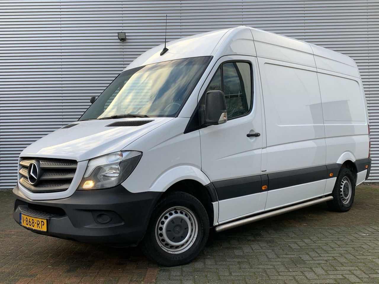 Mercedes-Benz Sprinter - bestel 314 2.2 CDI L2H2 Airco Cruise 2018 Eerste Eigenaar NL Auto Navi Schuifdeur 2 Zits B - AutoWereld.nl