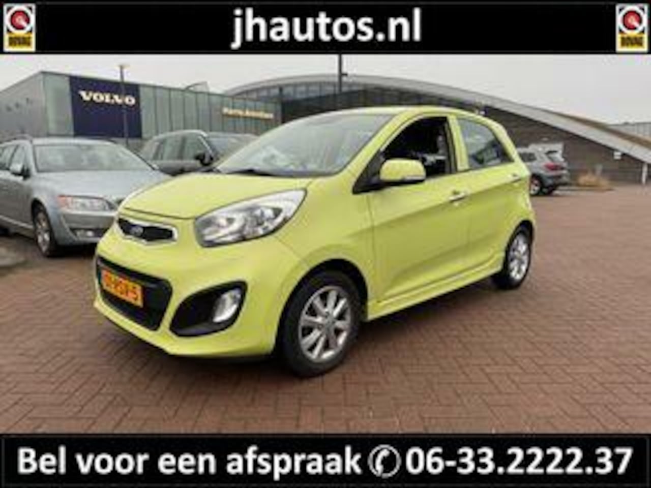 Kia Picanto - 1.2 CVVT Comfort Pack 5-DRS/4-CILINDER/LIMEGROEN - AutoWereld.nl