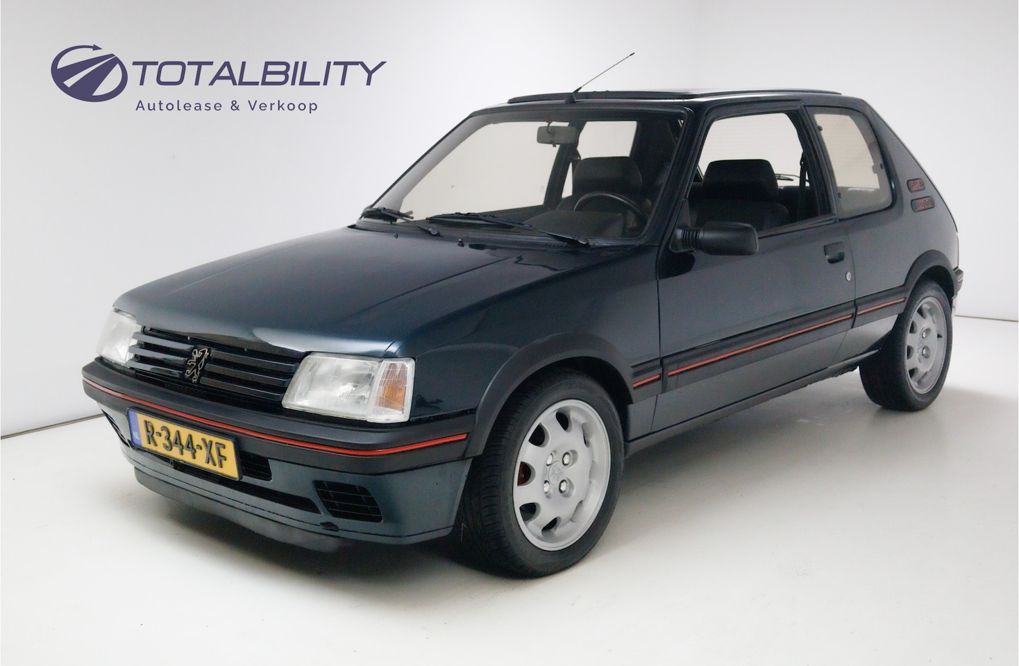 Peugeot 205 - 1.9 GTI met turbo 160pk Schuifdak, Turbo, Centrale vergrendeling - AutoWereld.nl