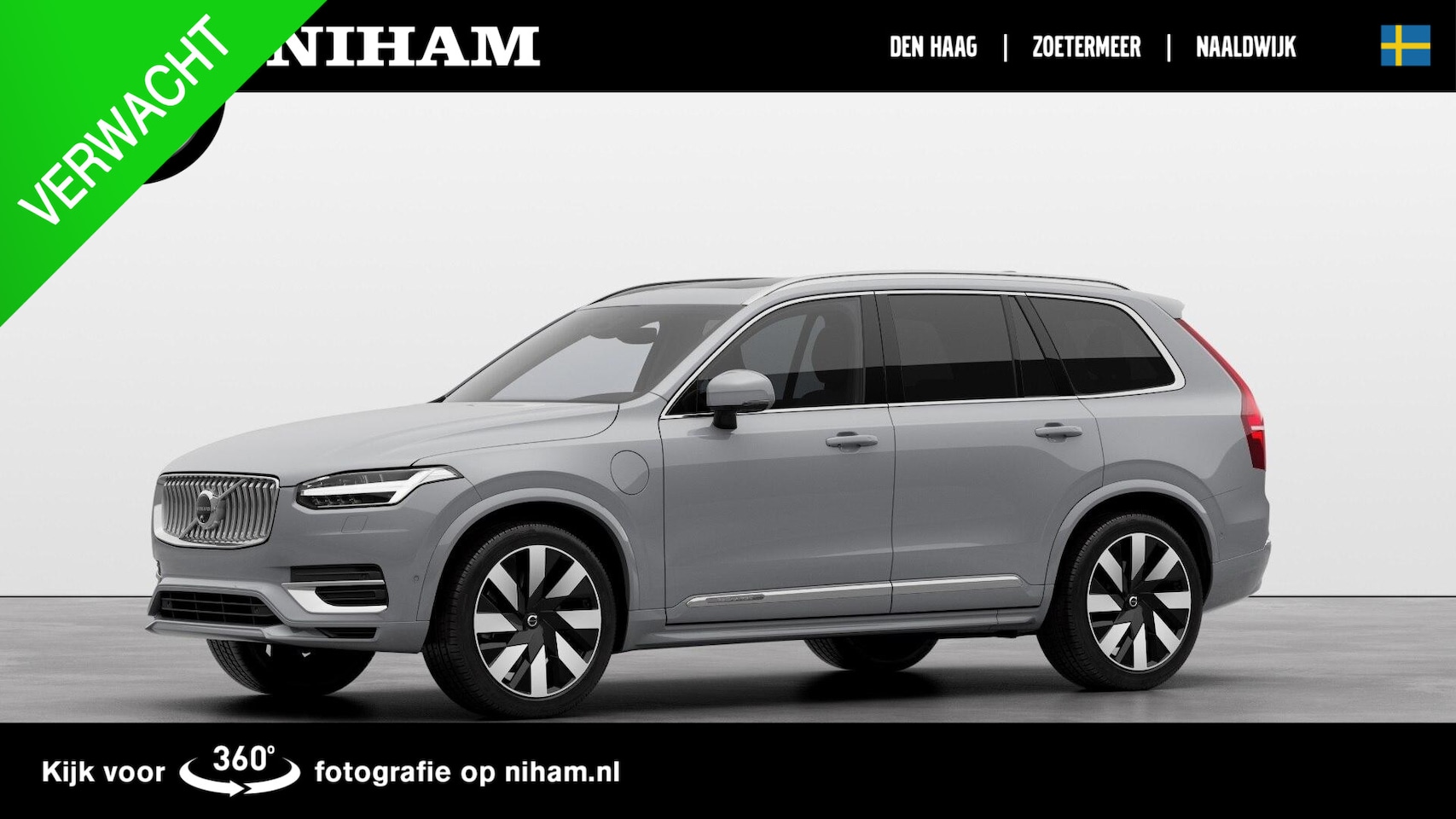 Volvo XC90 - T8 RECHARGE AWD PLUS BRIGHT -PANO.DAK|360°CAM|HK-AUDIO|21" - AutoWereld.nl