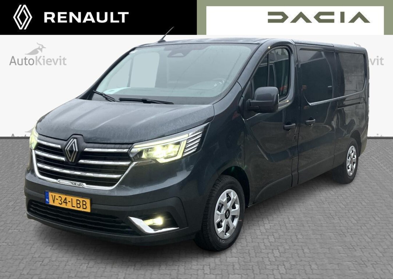 Renault Trafic - 2.0 Blue dC1 150 EDC T30 L2H1 Advance - EasyLink Navi - Zijschuifdeur links  - Parkeerhulp - AutoWereld.nl