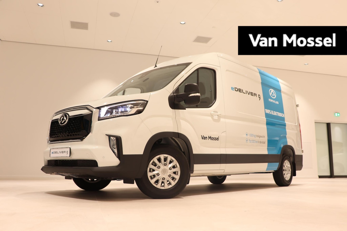 Maxus eDeliver 9 - L3H2 89 kWh LMV | Lat om Lat Betimmering | Betonplex Laadvloer | BTW AUTO | DEMO | - AutoWereld.nl