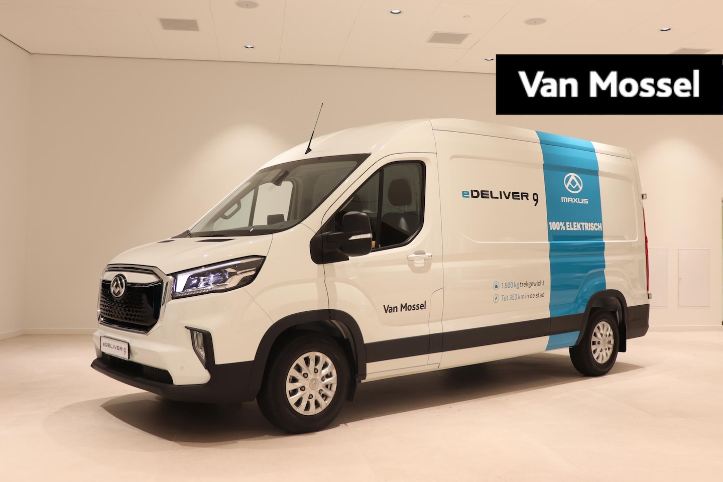 Maxus eDeliver 9 - L3H2 89 kWh DEMO DEAL! | 353 KM WLTP STAD | Camera | Carplay | Stoelverwaring - AutoWereld.nl