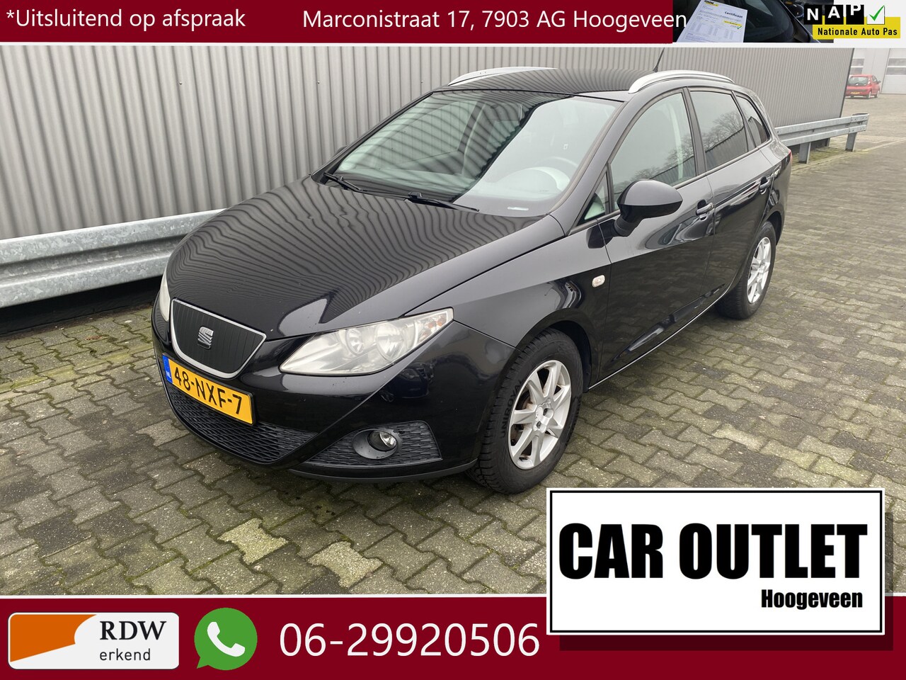 Seat Ibiza ST - 1.2 TDI Style Ecomotive met Climatronic, Cruis Control & LM, – Inruil Mogelijk – - AutoWereld.nl