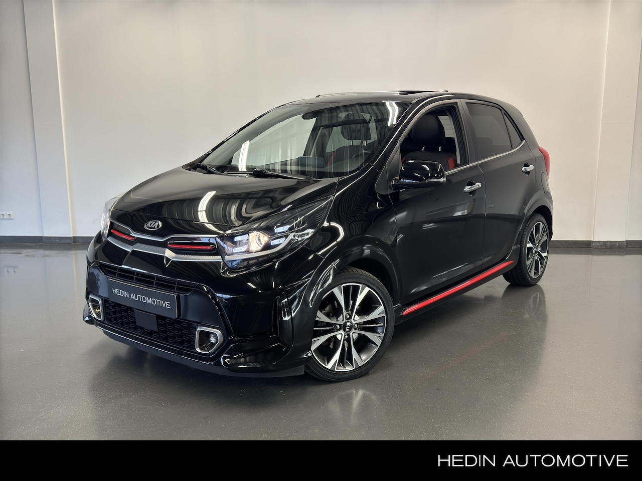 Kia Picanto - 1.0 T-GDi GT-Line 5p | Open dak | Navigatie | Camera | Leder | Climate control | Carplay | - AutoWereld.nl