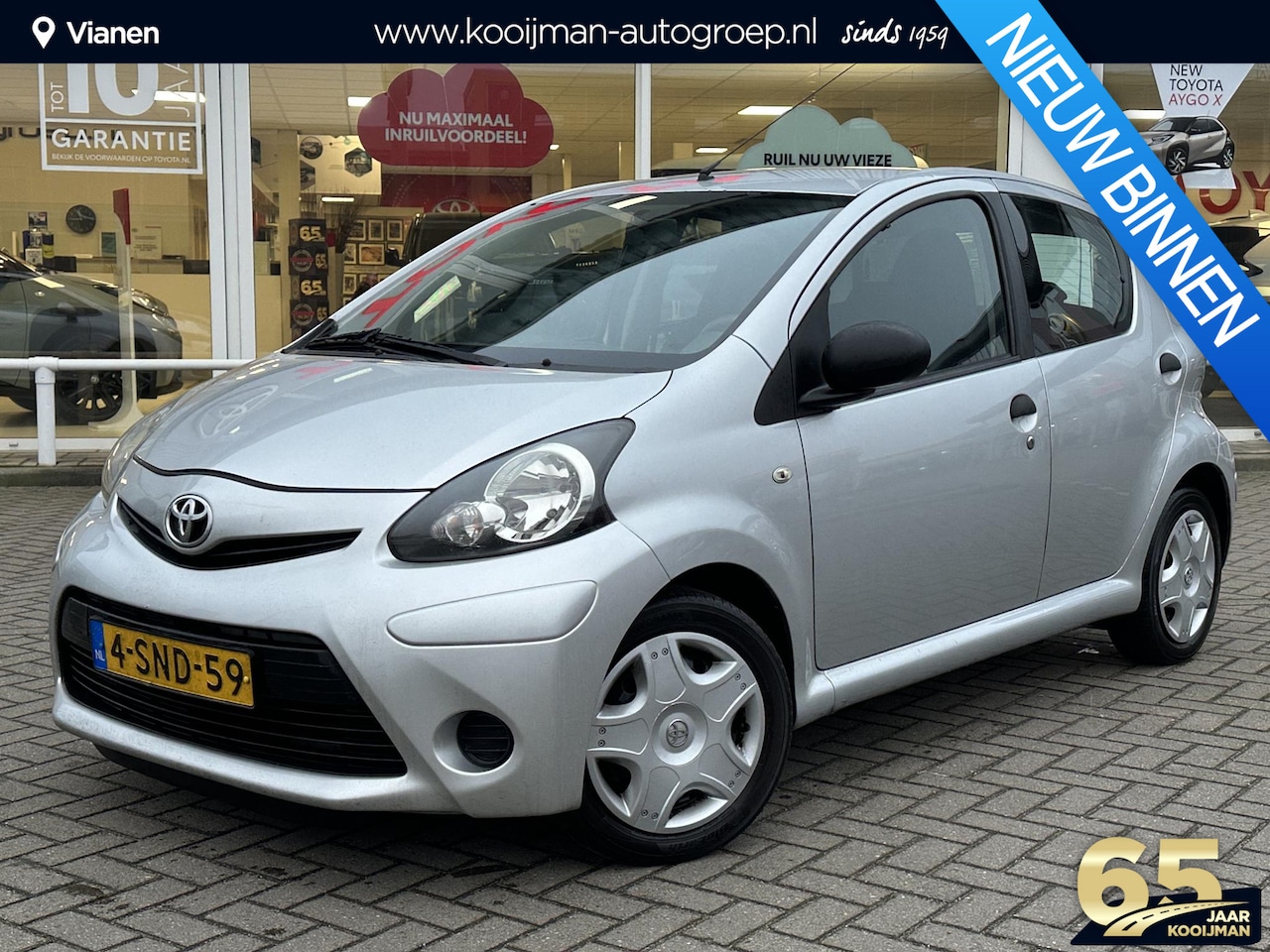 Toyota Aygo - 1.0 VVT-i Now 1.0 VVT-i Now - AutoWereld.nl