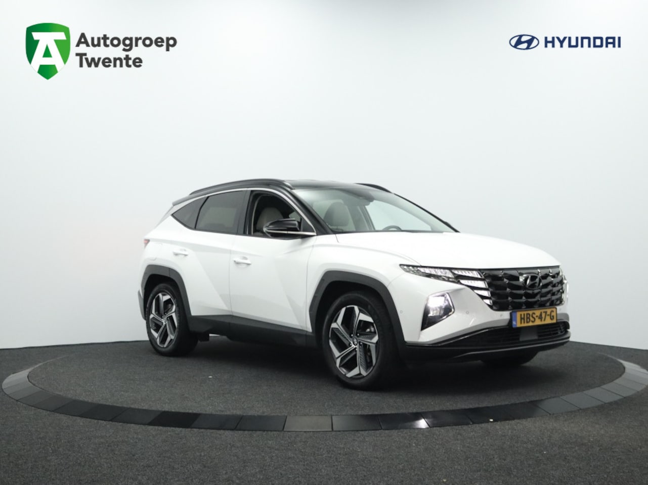 Hyundai Tucson - 1.6 PHEV Premium 265 PK | Wit leder | 360 graden camera | Stoelv - AutoWereld.nl