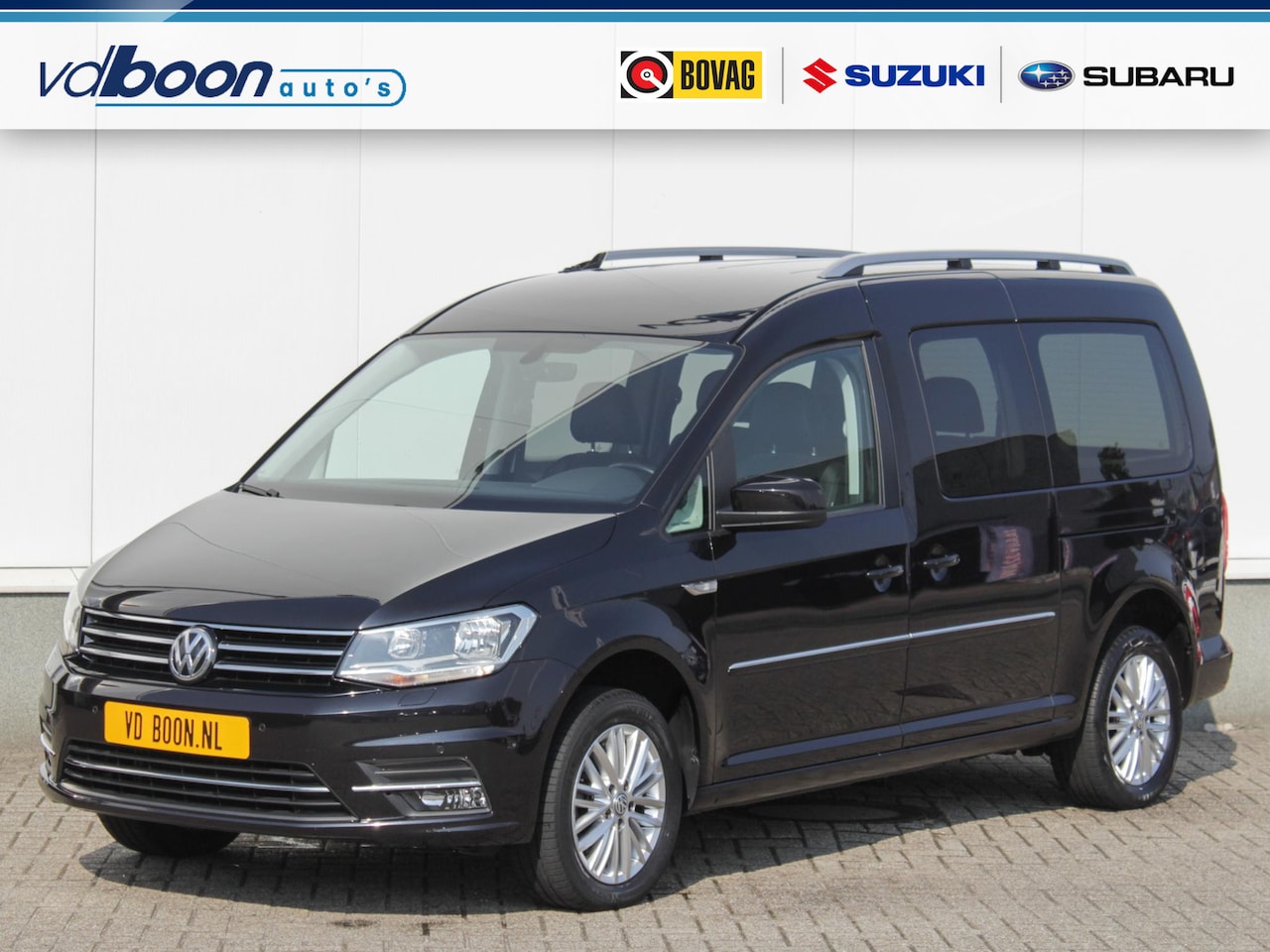 Volkswagen Caddy Maxi - 1.4 TSI HighLine 7P | Automaat | Navi | Cruise | Clima | Park sens V+A - AutoWereld.nl