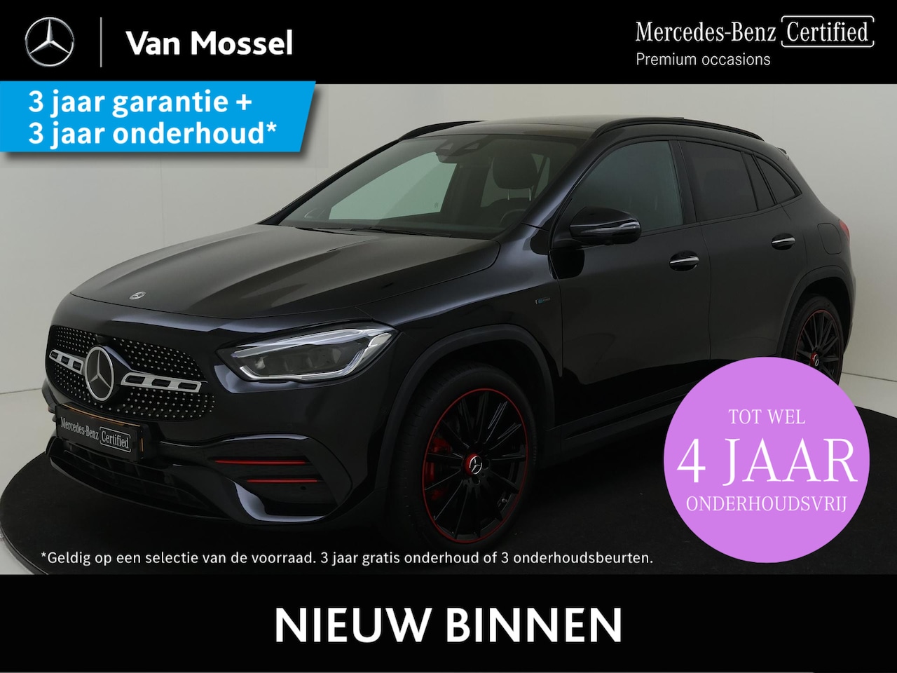 Mercedes-Benz GLA-Klasse - 250 e AMG Line / Edition/ DISTRONIC/ 360 Camera/ Pano/ Head Up/ Burmester/ Memory Stoelen - AutoWereld.nl