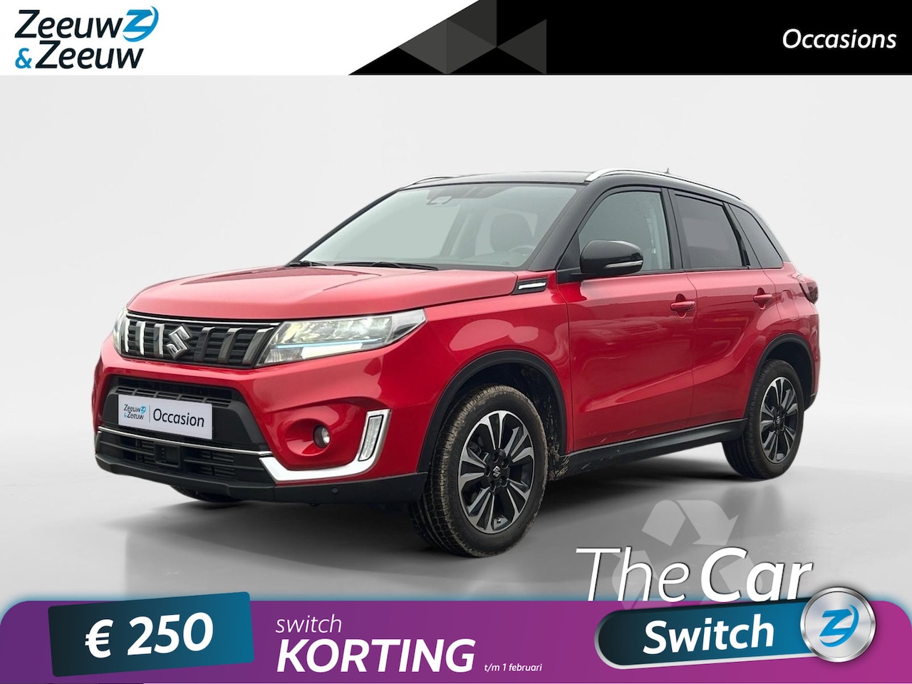 Suzuki Vitara - 1.4 Boosterjet Style Smart Hybrid 129pk | Navigatie | Blind spot | Adaptieve cruise contro - AutoWereld.nl