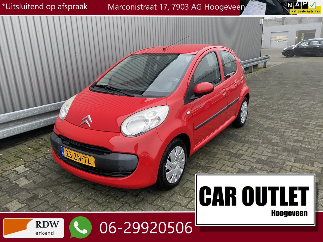 Citroën C1 - 1.0-12V Ambiance AUTOMAAT, 5-Drs, Elec.ramen, Centr.vergr, nw. APK – Inruil Mogelijk – - AutoWereld.nl