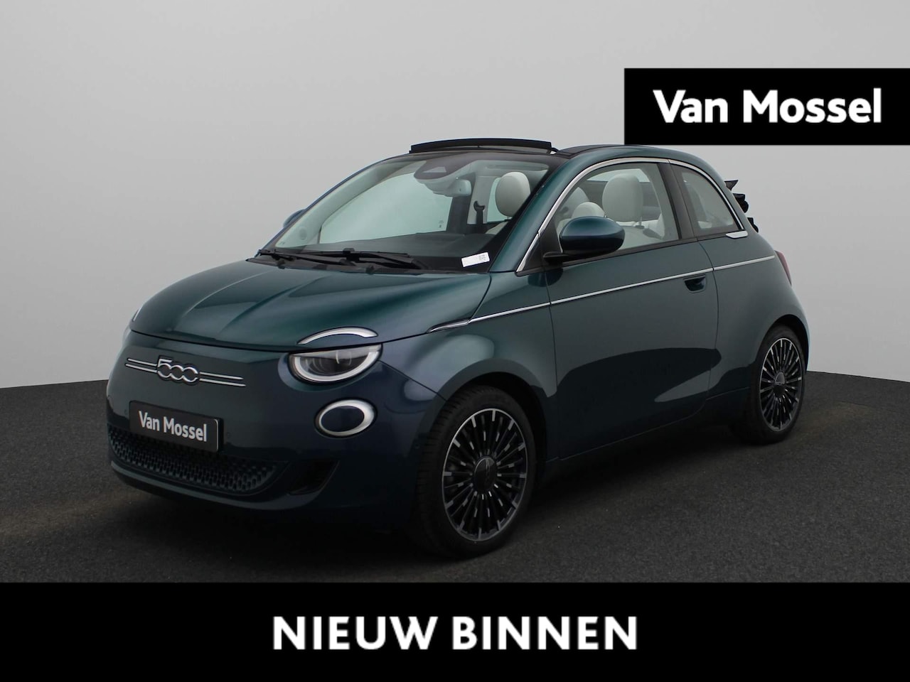 Fiat 500 C - 500e La Prima 42 kWh | Apple/Android Play | Camera | Adaptive Cruise | Full-LED | Keyless - AutoWereld.nl