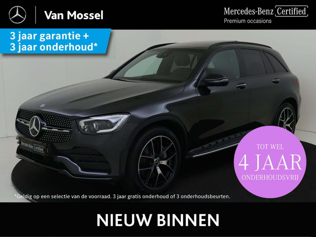 Mercedes-Benz GLC-klasse - 200 Premium Plus Night/ Carplay/ Parktronic/ Multi Beam LED/ Pano/ 360 Camera/ Burmester - AutoWereld.nl