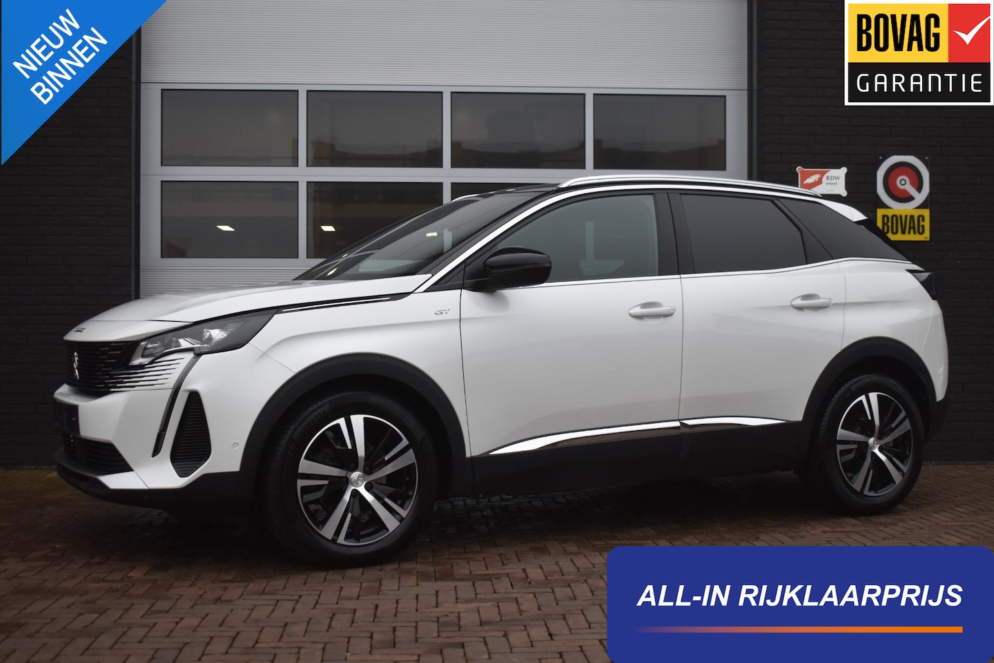 Peugeot 3008 - 1.6 PureTech 180PK Aut. GT Pack | Navi | Camera | afn. Trekhaak | Incl. Garantie - AutoWereld.nl