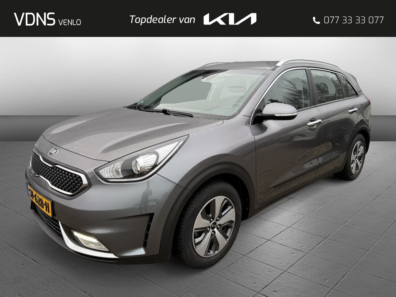 Kia Niro - 1.6 GDi HEV Dynamicline NAVI + CAMERA - AutoWereld.nl