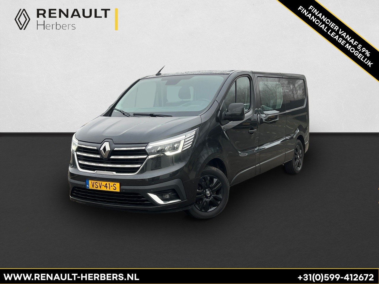 Renault Trafic - 2.0 dCi 170 T29 L2H1 DC Luxe / DUBBELE CABINE / AUTOMAAT / ALLE OPTIES! - AutoWereld.nl