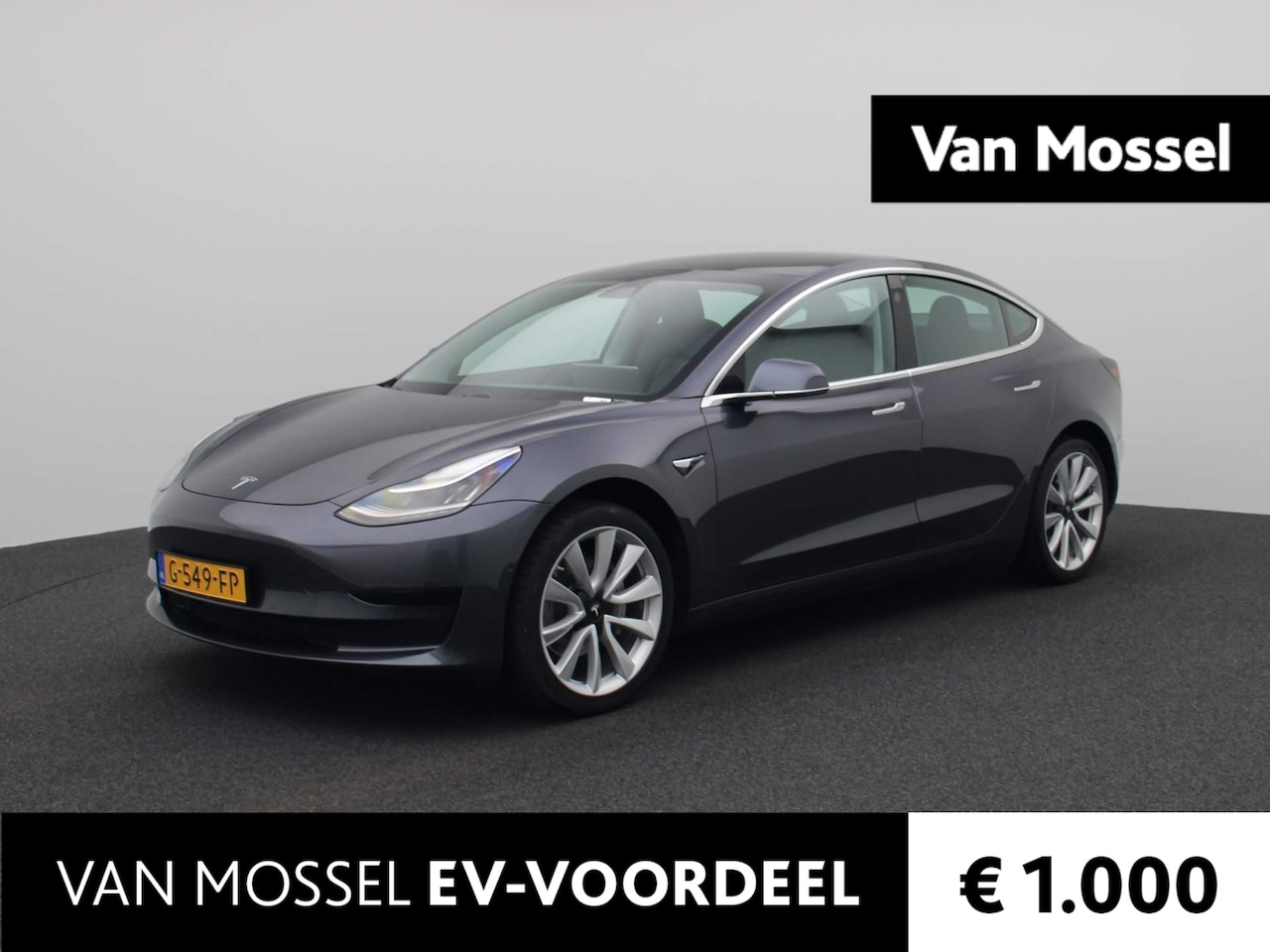 Tesla Model 3 - Standard RWD Plus 60 kWh | LEDER | ACHTERUITRIJCAMERA | PANORAMADAK | BESTUURDERSSTOEL ELE - AutoWereld.nl