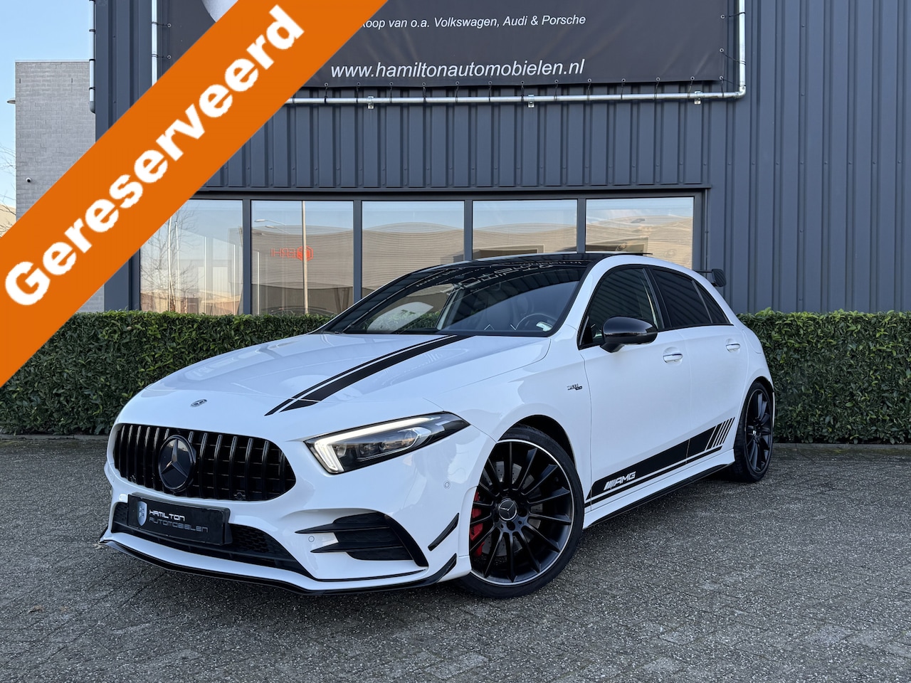 Mercedes-Benz A-klasse - A 35 AMG 4MATIC Edition 1 306pk Schaalstoelen Burmester Vol opties 64dkm!! - AutoWereld.nl