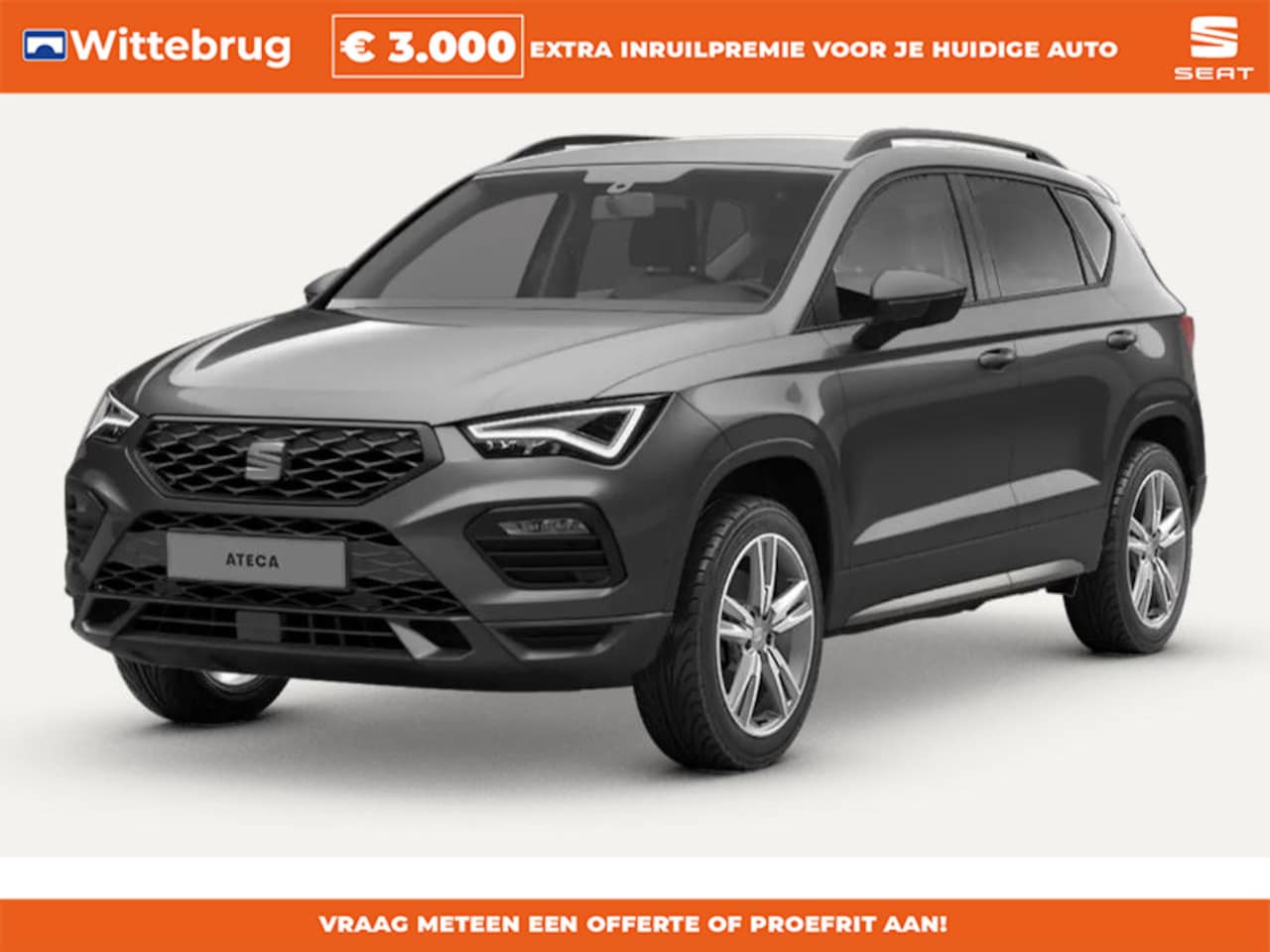 Seat Ateca - 1.5 TSI FR Business Intense / Parkeersensoren vóór & achter / Achteruitrijcamera / 18 inch - AutoWereld.nl