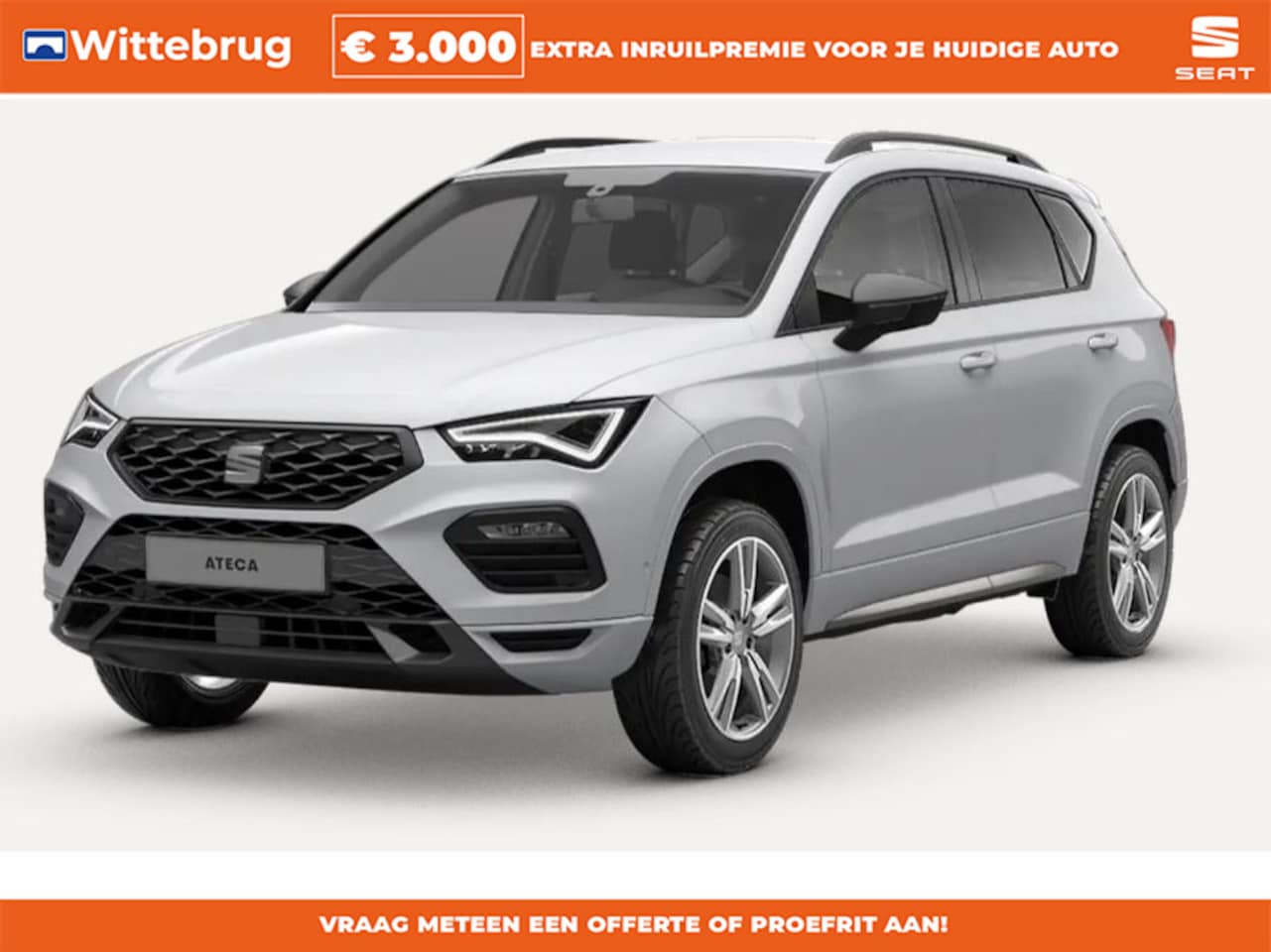 Seat Ateca - 1.5 TSI FR Business Intense Parkeersensoren vóór & achter / Achteruitrijcamera / 18 inch l - AutoWereld.nl