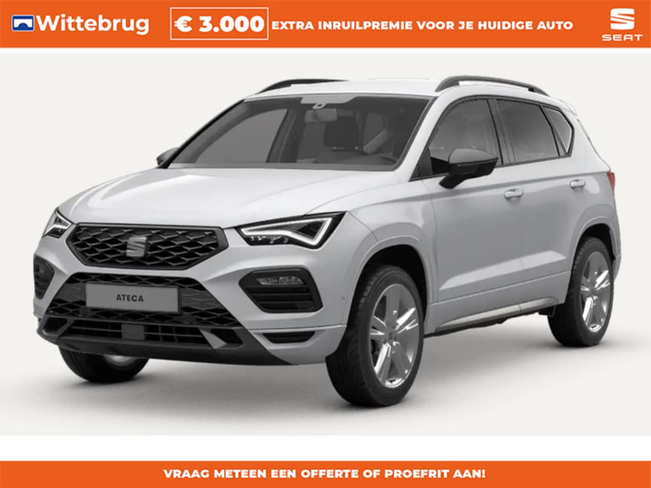 Seat Ateca - 1.5 TSI FR Business Intense Parkeersensoren vóór & achter / Achteruitrijcamera / 18 inch l - AutoWereld.nl