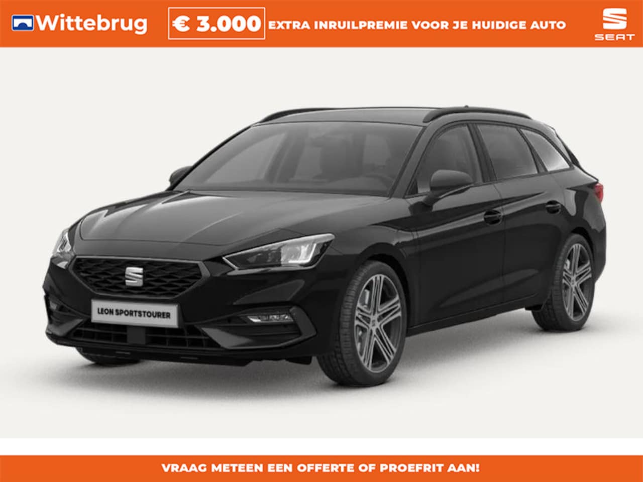 Seat Leon Sportstourer - 1.5 TSI e-Hybrid FR PHEV First Edition Tot 130km volledig elektrische actieradius / Sports - AutoWereld.nl