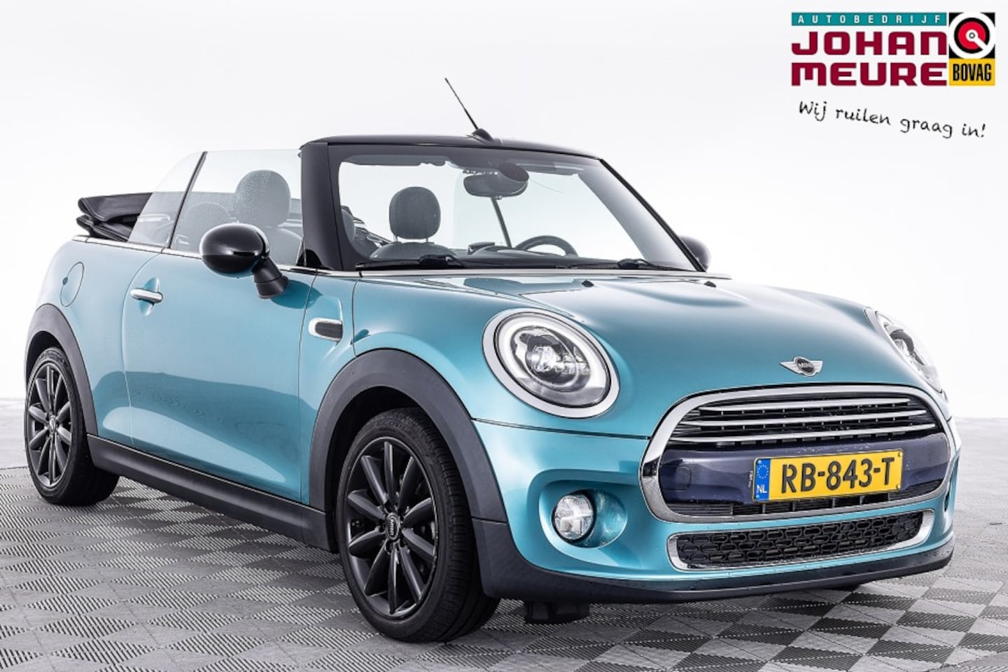 MINI Cabrio - Mini 1.5 Cooper Chili Business | Full LED | LEDER | NAVI | ECC . - AutoWereld.nl