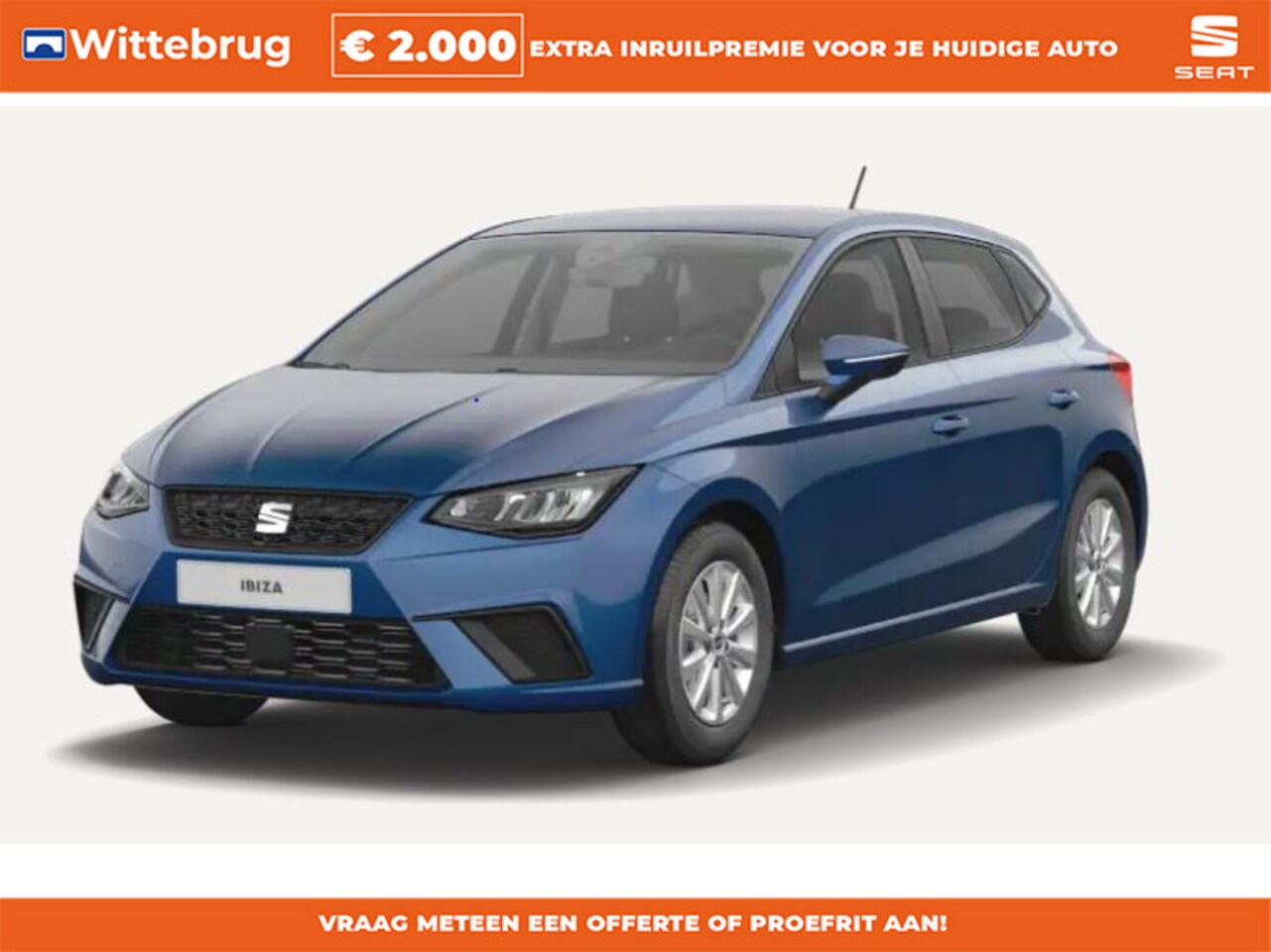 Seat Ibiza - 1.0 EcoTSI Style Apple CarPlay™ & Android Auto™ / Parkeersensoren achter / Cruise Control - AutoWereld.nl