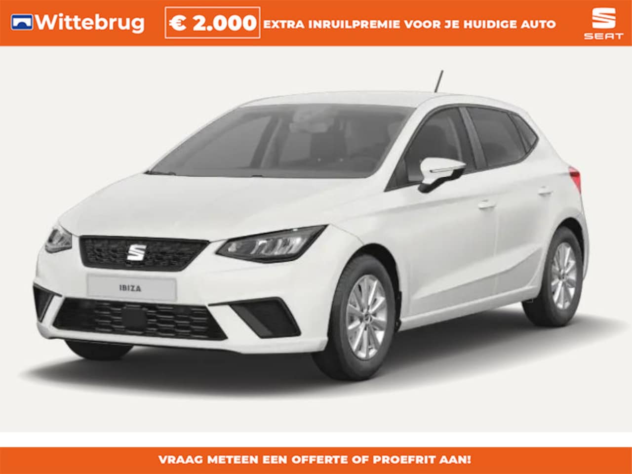 Seat Ibiza - 1.0 EcoTSI Style Apple CarPlay™ & Android Auto™ / Parkeersensoren achter / Cruise Control - AutoWereld.nl