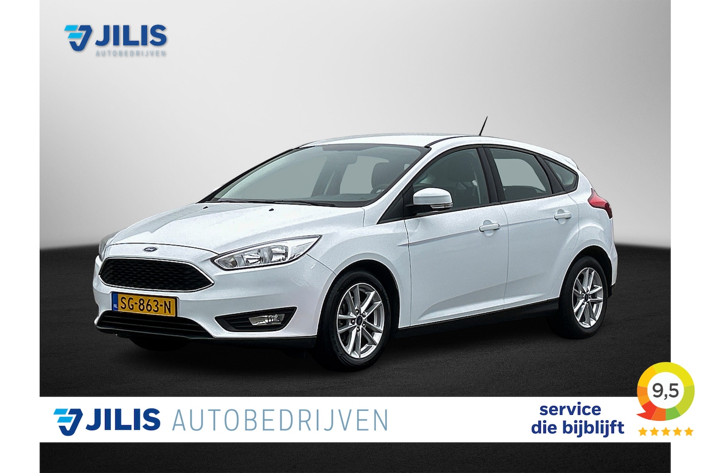 Ford Focus - 1.0 Lease Edition | Cruise control | Parkeersensoren | Apple Carplay | Airco | Bluetooth - AutoWereld.nl