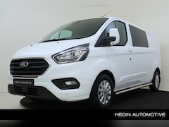 Ford Transit Custom - 300 2.0 TDCI L2H1 Limited DC | Trekhaak | Dubbele Cabine