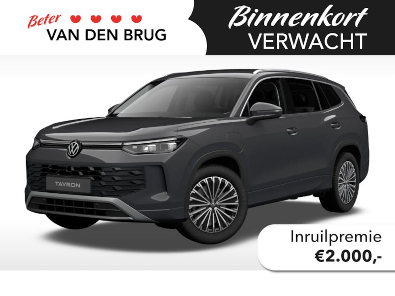 Volkswagen Tayron - 1.5 eHybrid Life Edition | Trekhaak | 18" inch lm velgen | Stoelverwarming | - AutoWereld.nl