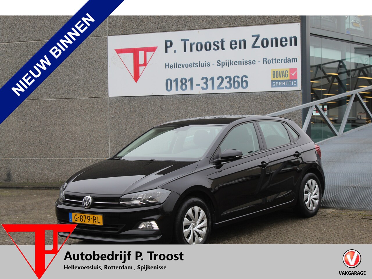 Volkswagen Polo - 1.0 TSI Comfortline Navigatie/App-connect/Airco/Elektrische ramen/Elektrisch verstelbare s - AutoWereld.nl