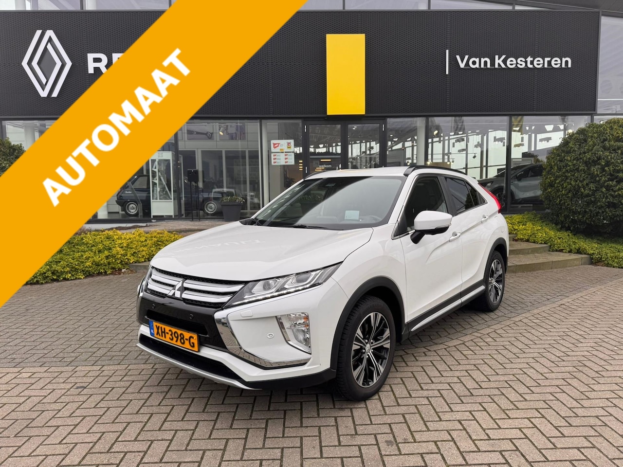 Mitsubishi Eclipse Cross - 1.5 DI-T 163pk 2WD CVT Intense S/Vol Leder/ Automaat/ NL auto/ 360gr camera/ Head-up dipla - AutoWereld.nl