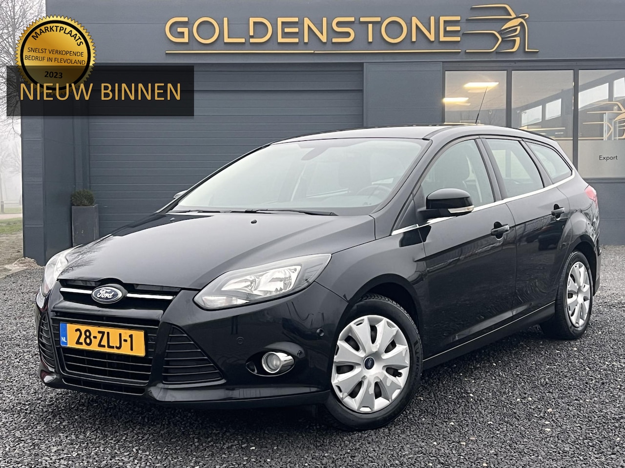 Ford Focus Wagon - 1.6 TDCI ECOnetic Lease Titanium 2e Eigenaar,Navi,Clima,Cruise,PDC V+A,6-Bak,N.A.P,APK tot - AutoWereld.nl