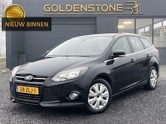 Ford Focus Wagon - 1.6 TDCI ECOnetic Lease Titanium 2e Eigenaar, Navi, Clima, Cruise, PDC V+A, 6-Bak, N.A.P,