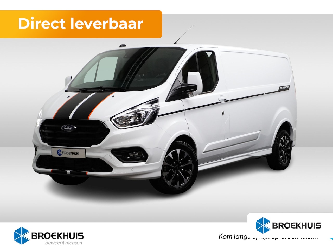 Ford Transit Custom - 2.0 170PK L2H1 Sport Automaat | Parkeersensor voor en achter | Navigatiesysteem | Apple ca - AutoWereld.nl