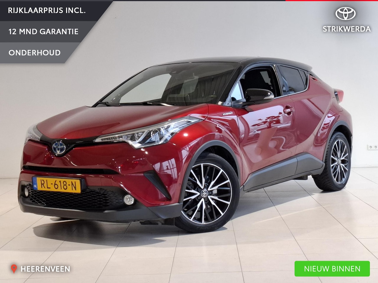 Toyota C-HR - 1.8 Hybrid Style | dodehoek detectie | JBL | PDC V+A | - AutoWereld.nl