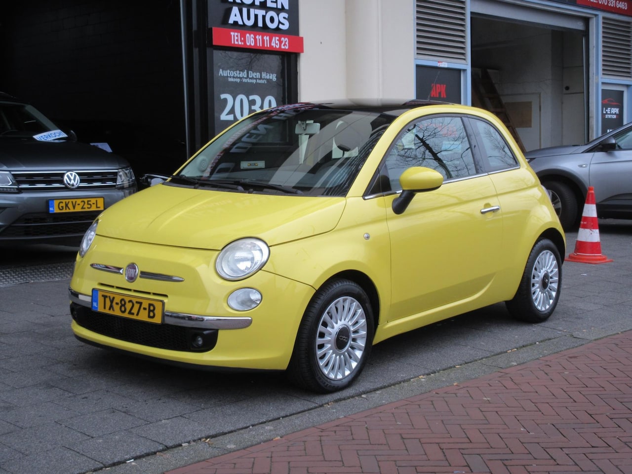 Fiat 500 - 1.2 Naked Airco Panoramadak - AutoWereld.nl