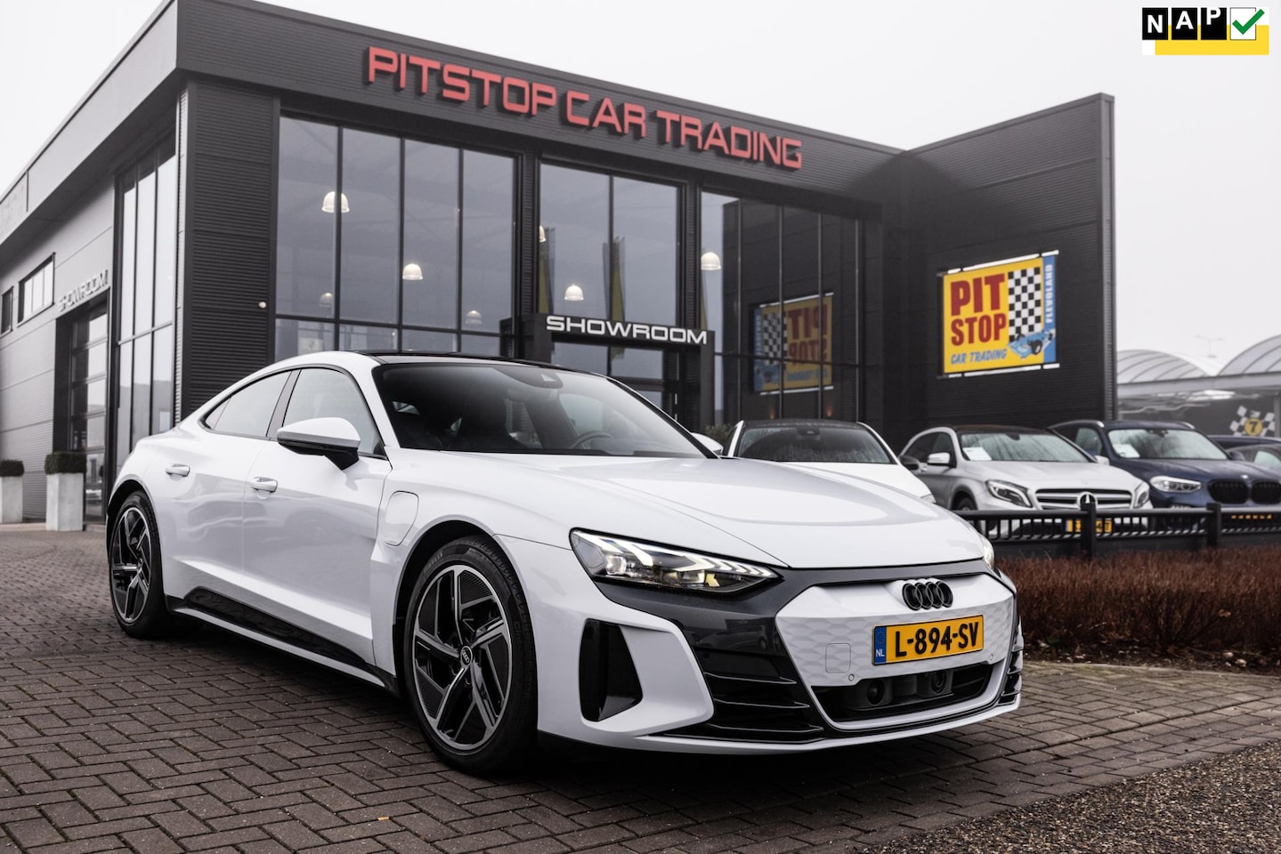 Audi e-tron GT - GT 93 kWh, 476 PK, NAP, Matrix, Soundgenerator, Sfeerverlichting - AutoWereld.nl