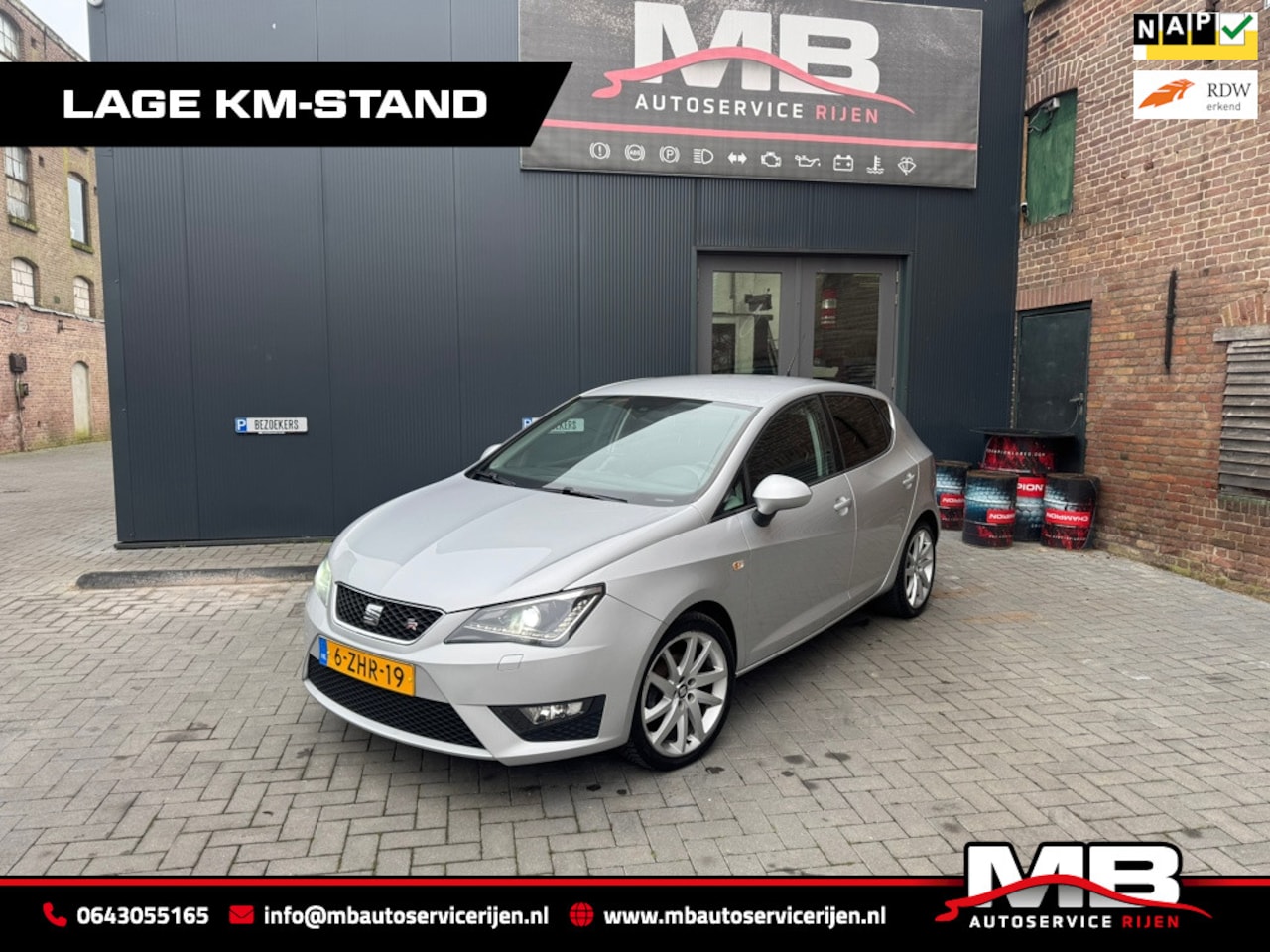 Seat Ibiza - 1.2 TSI FR 1.2 TSI FR, Xenon, Led, Navi, ECC NAP! - AutoWereld.nl