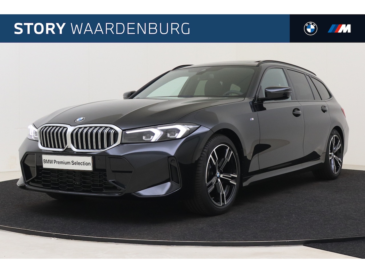 BMW 3-serie Touring - 318i M Sport Automaat / Panoramadak / Sportstoelen / M Sportonderstel / Cruise Control / L - AutoWereld.nl