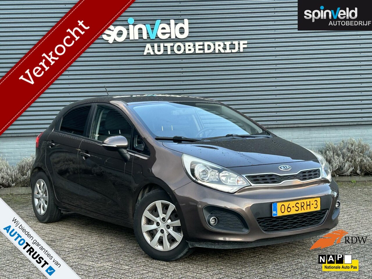 Kia Rio - 1.2 CVVT Plus Pack BJ '11 NAP NL AIRCO Elekpakket - AutoWereld.nl