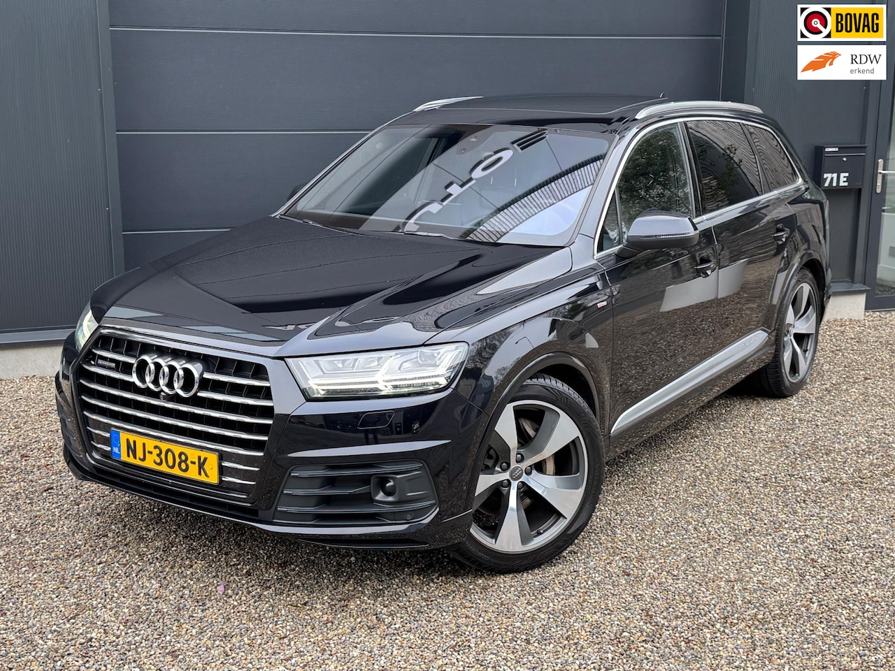 Audi Q7 - 3.0 TDI quattro Pro Line + 7p | S-line | Pano | HUD | Trekhaak | Luchtvering | Nachtzicht - AutoWereld.nl